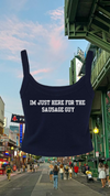 NAVY SAUSAGE GUY TANK
