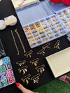 ITALIAN THEMED CHARM PIN SET