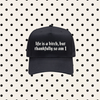 LIFE IS A BITCH TRUCKER HAT