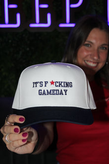  ITS F*CKING GAMEDAY CANVAS TRUCKER HAT