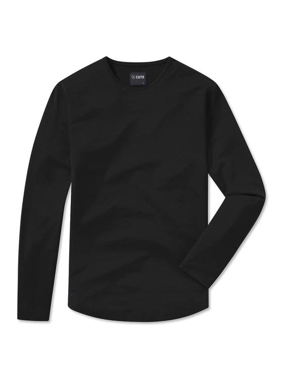 L/S Crew - Black